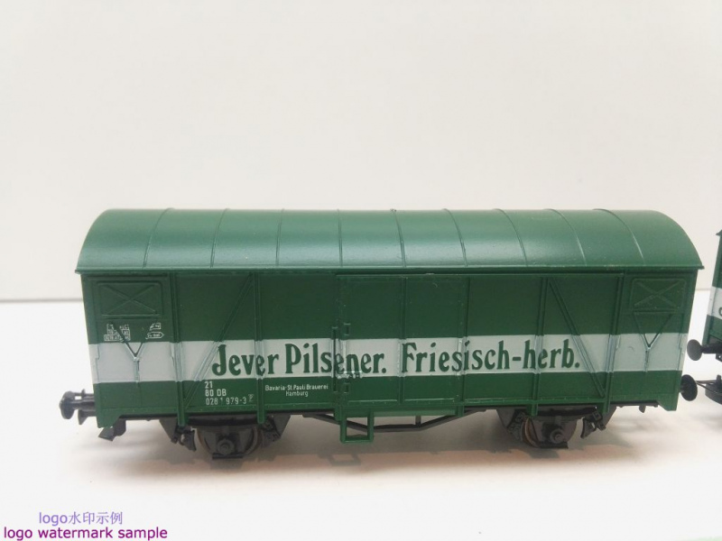 Liliput H0 DC 229 03 Bierwagen-Set "Jever-Pilsener" / NEM / DB