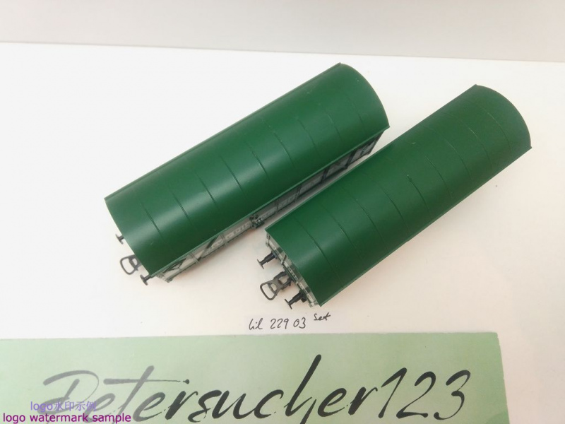 Liliput H0 DC 229 03 Bierwagen-Set "Jever-Pilsener" / NEM / DB