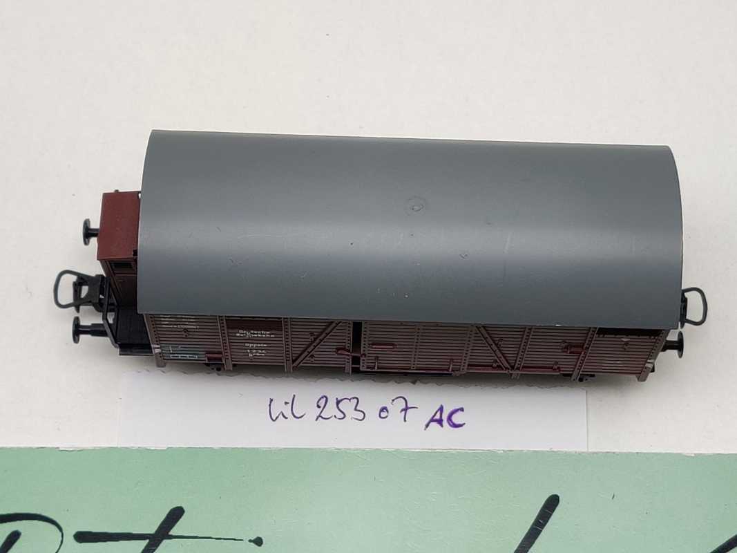 Liliput H0 AC 25 07 gedeckter Güterwagen Grhs Oppeln / NEM / DRG