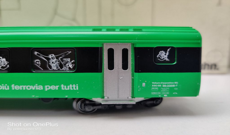Liliput H0 DC 884 Wagen-Set Bahn 2000 Personenwagen / EW III X / SBB / OVP