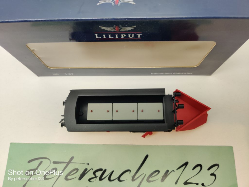 Liliput H0 DC L230901 Schneepflug / Basis BR 42/52 / DB / OVP