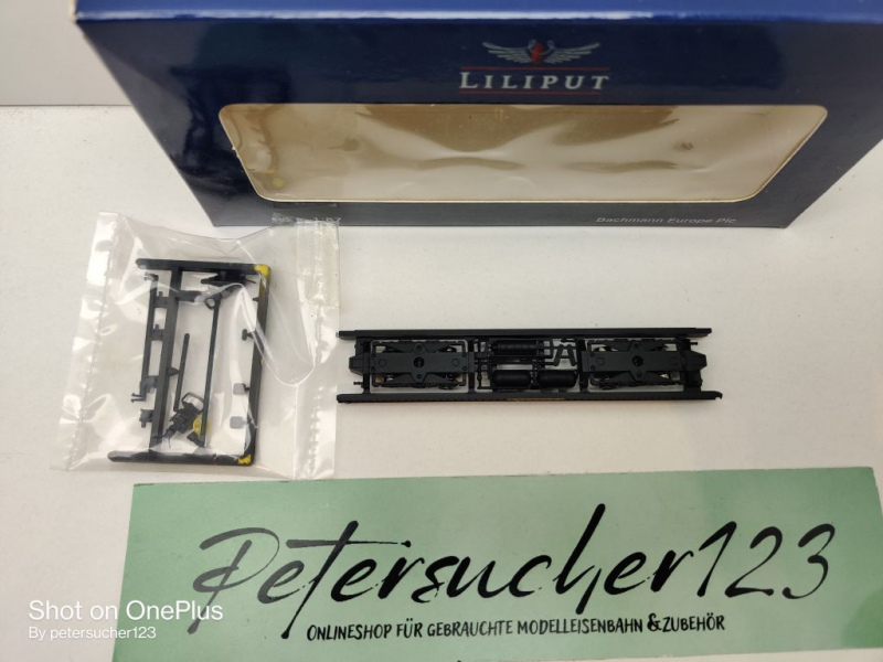 Liliput H0e DC L291901 Rollwagen neutral / ww 134 s / NEM / OVP