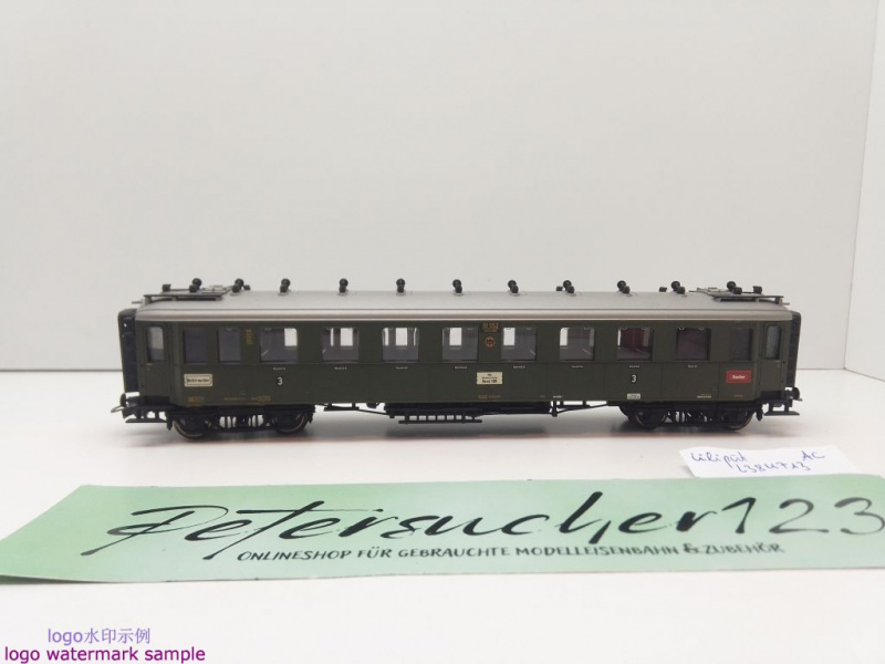 Liliput H0 AC L384713 Schnellzugwagen 3.Kl / C4ü / NEM / DRG