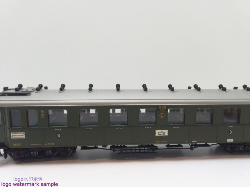 Liliput H0 AC L384713 Schnellzugwagen 3.Kl / C4ü / NEM / DRG