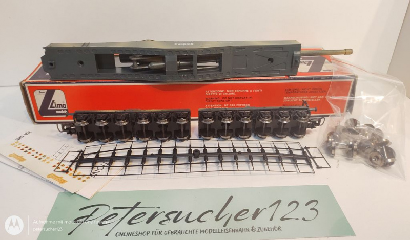 Lima H0 AC 303500 Wehrmacht Eisenbahngeschütz Leopold / DR / OVP