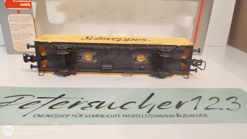 Lima H0 DC 303587 Kühlwagen "Schweppes" / NEM / SBB / OVP