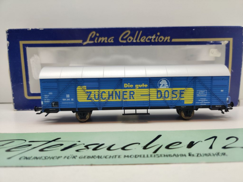 Lima H0 DC 303265 gedeckter Güterwagen "Züchnerdose" / Glt19 / NEM / DB / OVP