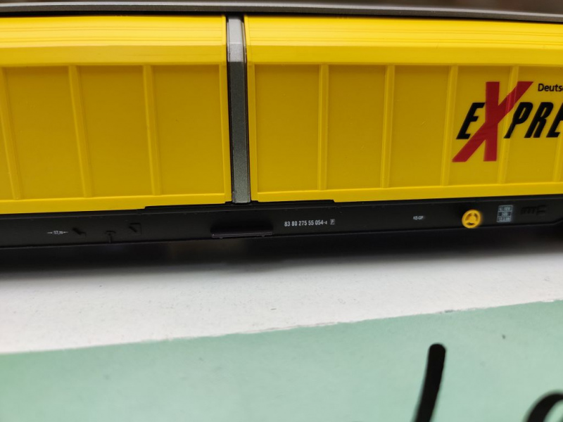 Lima H0 DC L309051-1 Schiebewandwagen "Deutsche Post Express" Habis / NEM / DB / OVP