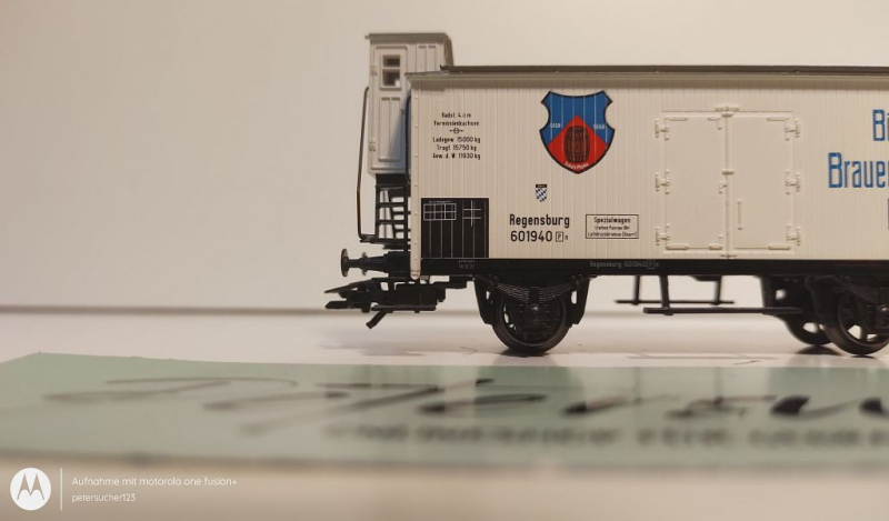 Märklin H0 AC 26960 1x ged. Güterwagen aus Wagen-Set "bayer. Güterzug" / NEM / DRG
