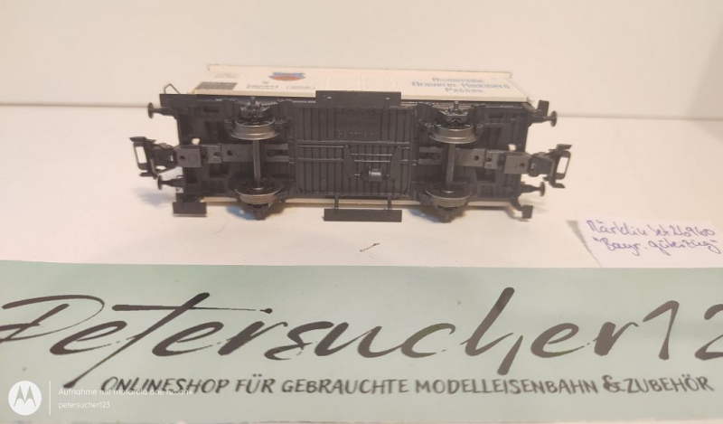 Märklin H0 AC 26960 1x ged. Güterwagen aus Wagen-Set "bayer. Güterzug" / NEM / DRG
