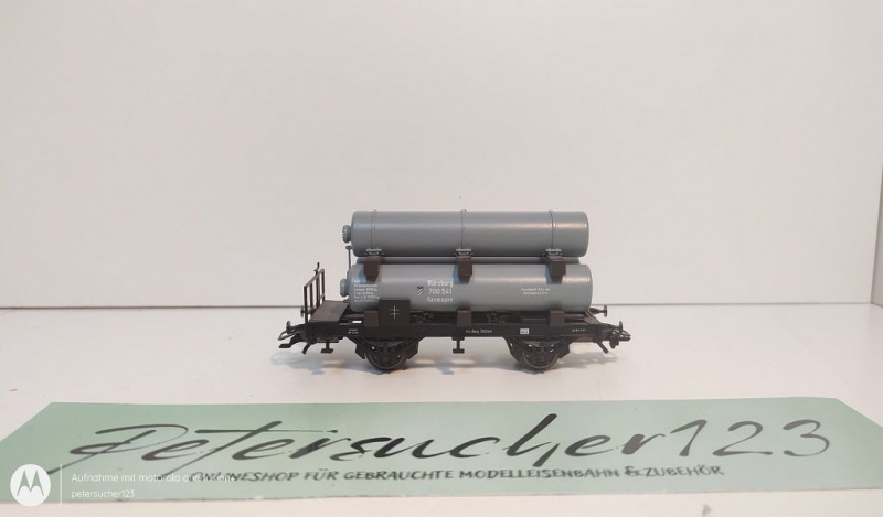 Märklin H0 AC 26960 1x Gaswagen 700 541 aus Set "bayer. Güterzug" / NEM / DRG