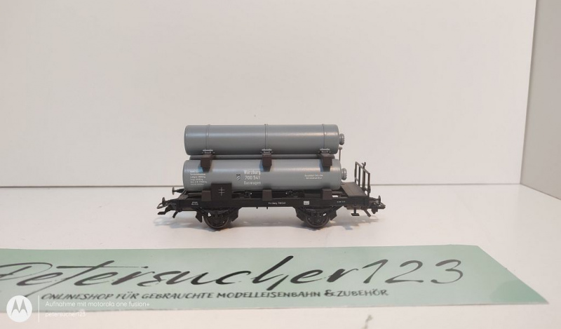 Märklin H0 AC 26960 1x Gaswagen 700 541 aus Set "bayer. Güterzug" / NEM / DRG