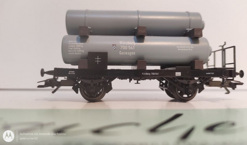 Märklin H0 AC 26960 1x Gaswagen 700 541 aus Set "bayer. Güterzug" / NEM / DRG