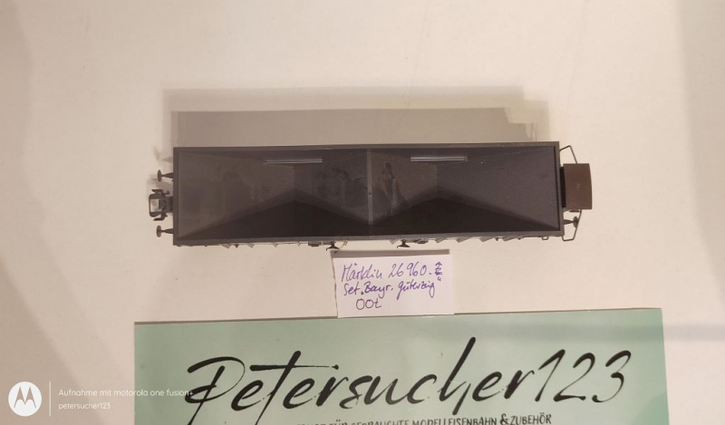 Märklin H0 AC 26960 1x Trichterwagen aus Wagen-Set "bayer. Güterzug" / NEM / DRG