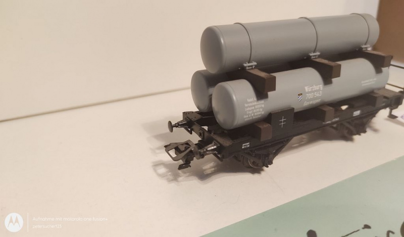 Märklin H0 AC 26960 1x Gaswagen aus Set "bayer. Güterzug" / DRG