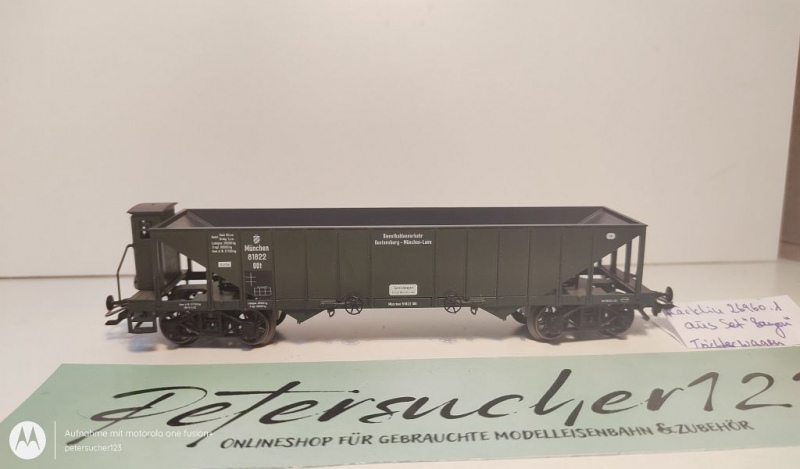 Märklin H0 AC 26960.1 Trichterwagen / OOt / Version 2000 / K / DRG