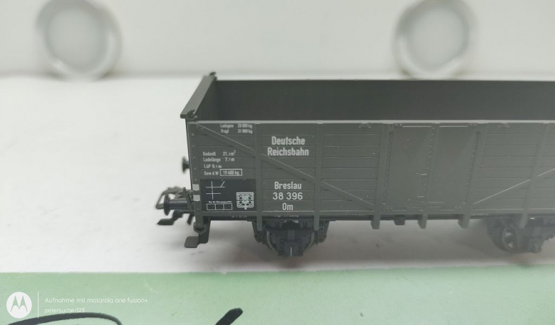 Märklin H0 AC 2995 1x Hochbordwagen aus Startpackung "60 Jahre H0" / NEM / DRG