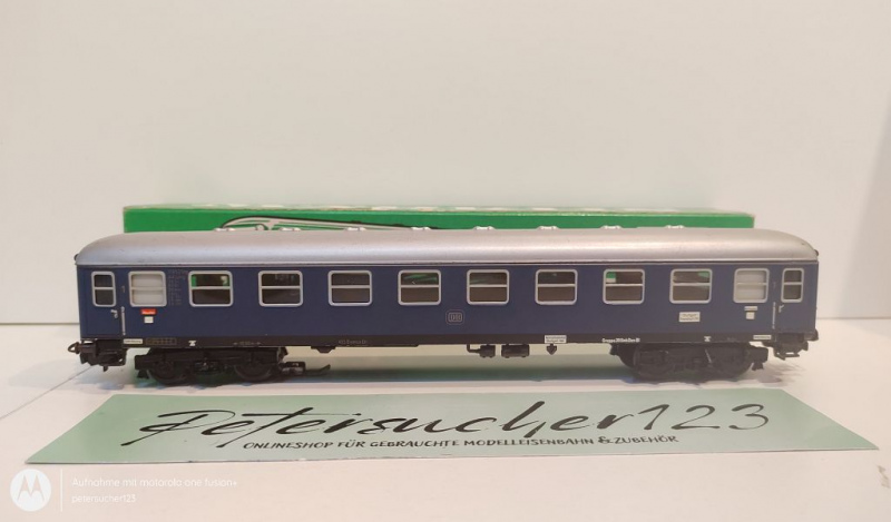 Märklin H0 AC 4032 D-Zug Wagen 11853 Stg / Licht / DB / OVP grün