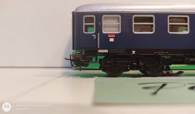 Märklin H0 AC 4032 D-Zug Wagen 11853 Stg / Licht / DB / OVP grün