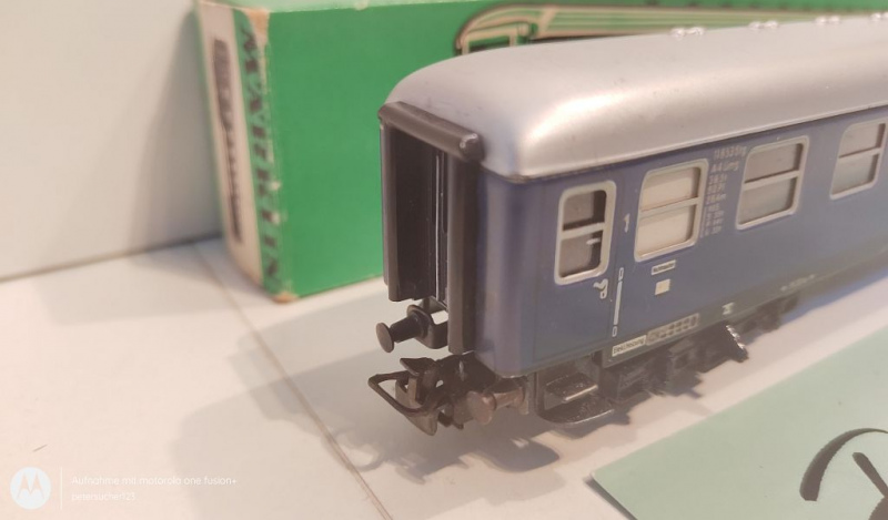 Märklin H0 AC 4032 D-Zug Wagen 11853 Stg / DB / OVP grün