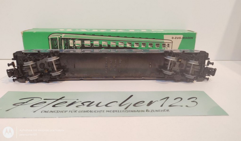 Märklin H0 AC 4032 D-Zug Wagen 11853 Stg / DB / OVP grün