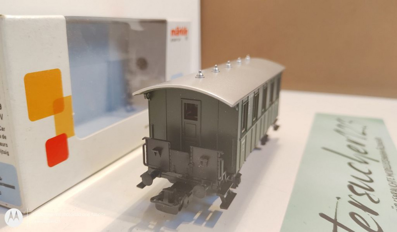 Märklin H0 AC 4039 Personenwagen / 2. Kl. / OVP weiß