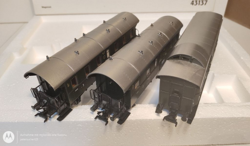 Märklin H0 AC 43137 Personenwagen-Set / K / DRG / OVP