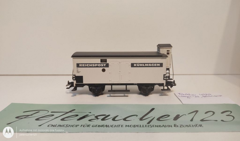 Märklin H0 AC 4329 1x Flachd.-Güterwagen aus Wagen-Set "Reichspost" / NEM / DRG