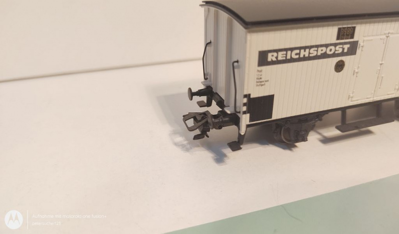 Märklin H0 AC 4329 1x Flachd.-Güterwagen aus Wagen-Set "Reichspost" / NEM / DRG