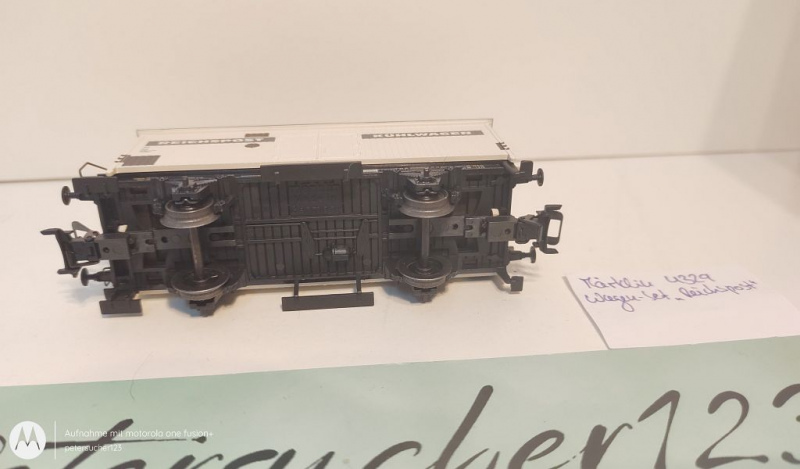 Märklin H0 AC 4329 1x Flachd.-Güterwagen aus Wagen-Set "Reichspost" / NEM / DRG