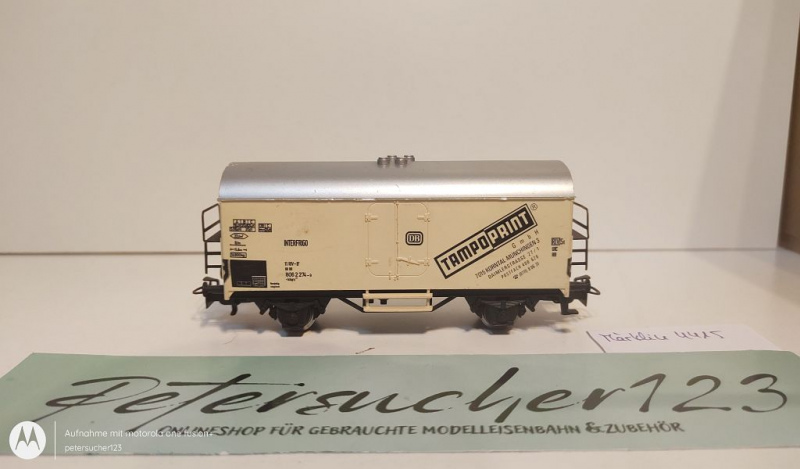 Märklin H0 AC 4415 Kühlwagen "Interfrigo" "TAMPOPRINT GmbH" / DB