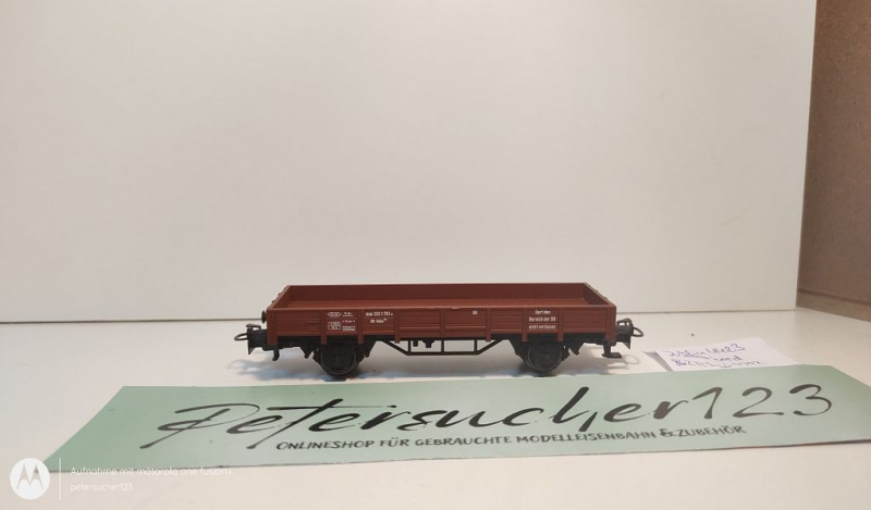 Märklin H0 AC 4423 Niederbordwagen / Kklm 505 / DB