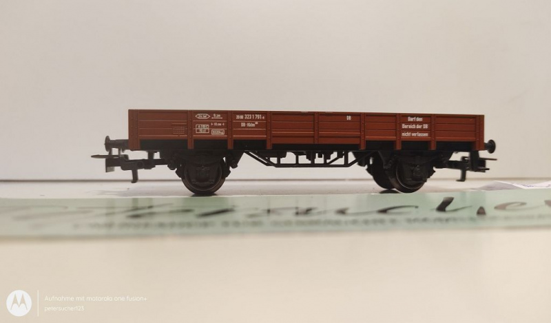 Märklin H0 AC 4423 Niederbordwagen / Kklm 505 / DB