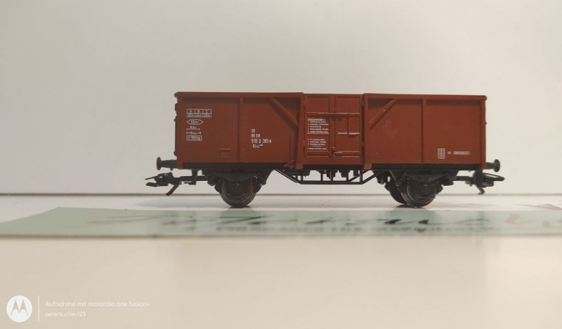 Märklin H0 AC 4430 off. Güterwagen / EL-u061 / braun / DB