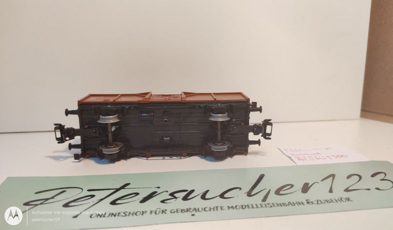 Märklin H0 AC 4430 off. Güterwagen / EL-u061 / braun / DB