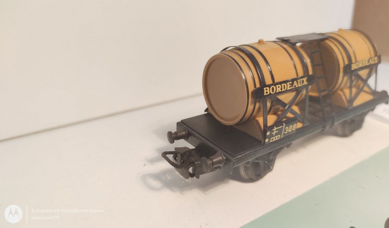 Märklin H0 AC 4510 Weinfasswagen o. Holzstruktur / Version 1951