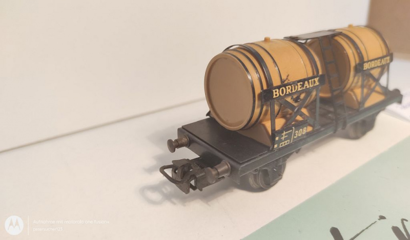 Märklin H0 AC 4510 Weinfasswagen o. Holzstruktur / Version 1951