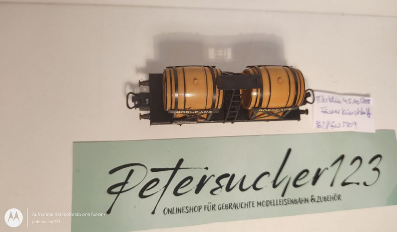 Märklin H0 AC 4510 Weinfasswagen o. Holzstruktur / Version 1951