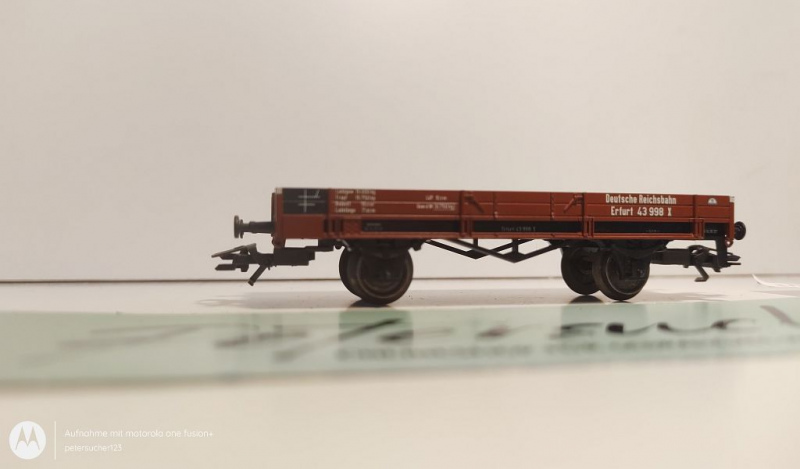Märklin H0 AC 46062 Niederbordwagen / X / braun / DRG