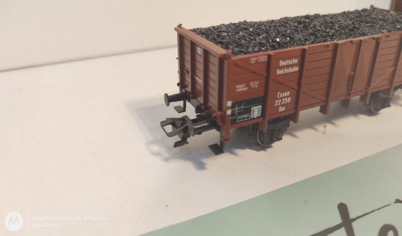 Märklin H0 AC 46090-04 offener Güterwagen aus Güterwagen-Set / Kohleeinsatz / NEM / DRG