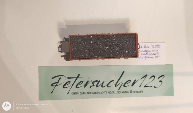Märklin H0 AC 46090-04 offener Güterwagen aus Güterwagen-Set / Kohleeinsatz / NEM / DRG