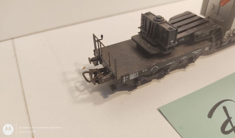 Märklin H0 AC 4617 Tiefladewagen mit Transformator "EVS" / SSt53 / DB