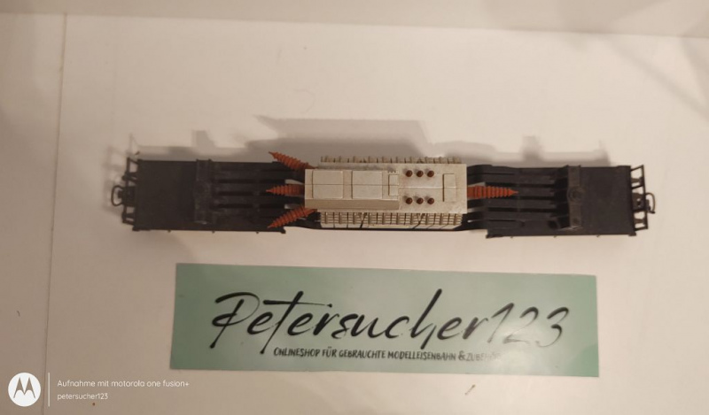 Märklin H0 AC 4617 Tiefladewagen mit Transformator "EVS" / SSt53 / DB