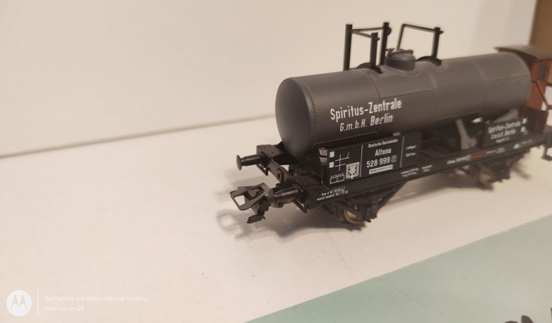 Märklin H0 AC 46426 Kesselwagen "Spiritus-Zentrale" / Privatwagen eingestellt bei DRG