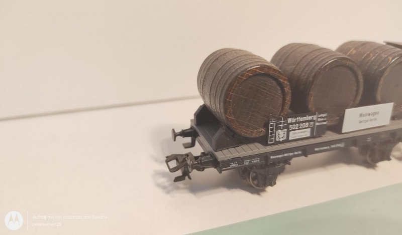 Märklin H0 AC 46743 Weinfasswagen "Metzger Berlin" / NEM / Privat bei K.W.St.E.