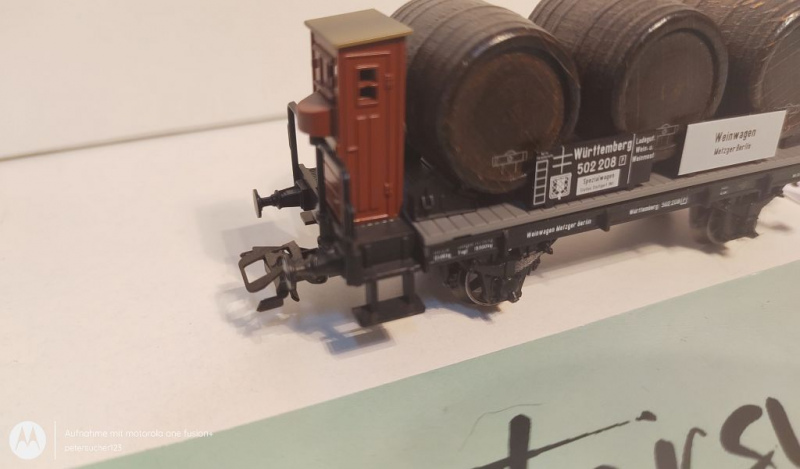 Märklin H0 AC 46743 Weinfasswagen "Metzger Berlin" / NEM / Privat bei K.W.St.E.
