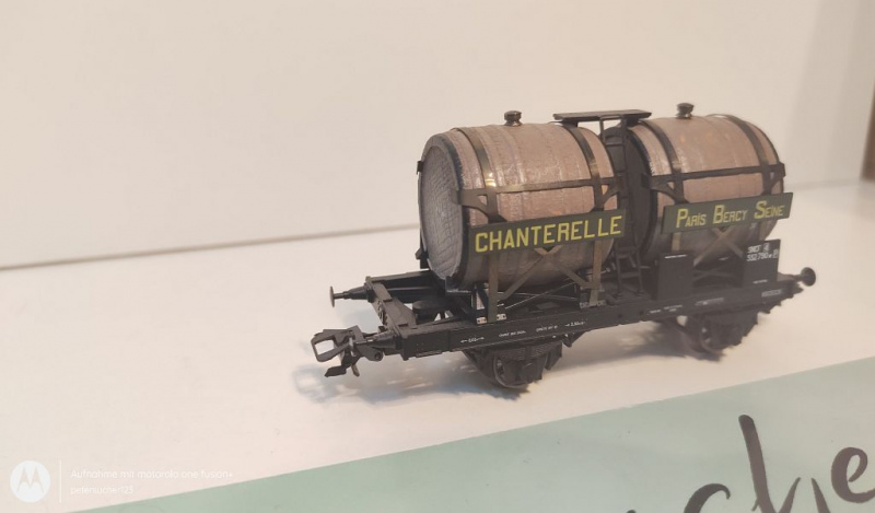 Märklin H0 AC 46791 1x Weinwagen 552 790 aus Weinwagen-Set der SNCF / NEM / SNCF