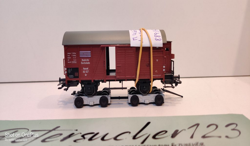 Märklin H0 AC 46821 1x ged Güterwagen aus Set / Typ Gr / NEM / DRG