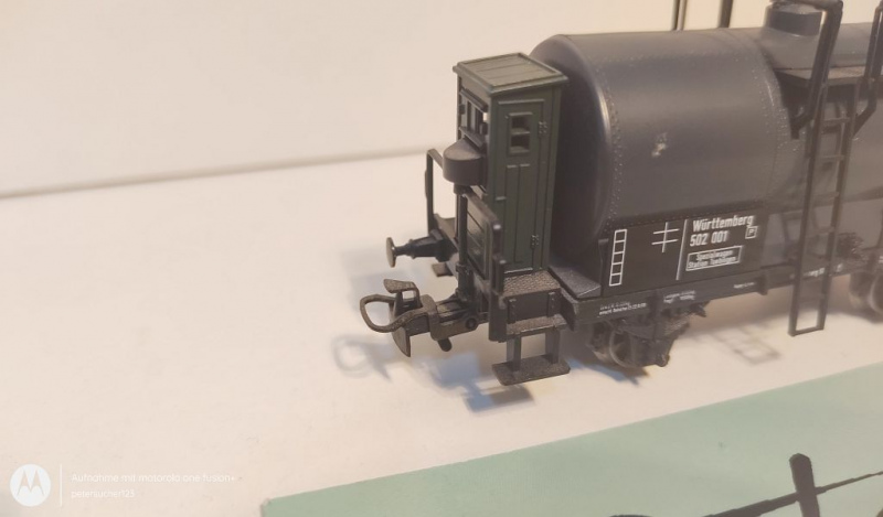 Märklin H0 AC 4683 Kesselwagen mit Bremserhaus  "Gebr. Schweickhardt"