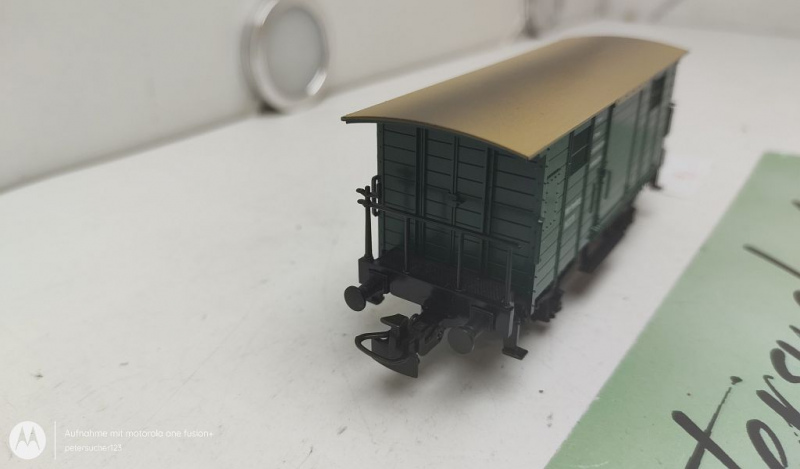 Märklin H0 AC 4685 Flachdach Güterwagen "Württemberg" / Ni 22236 / K.W.St.E.